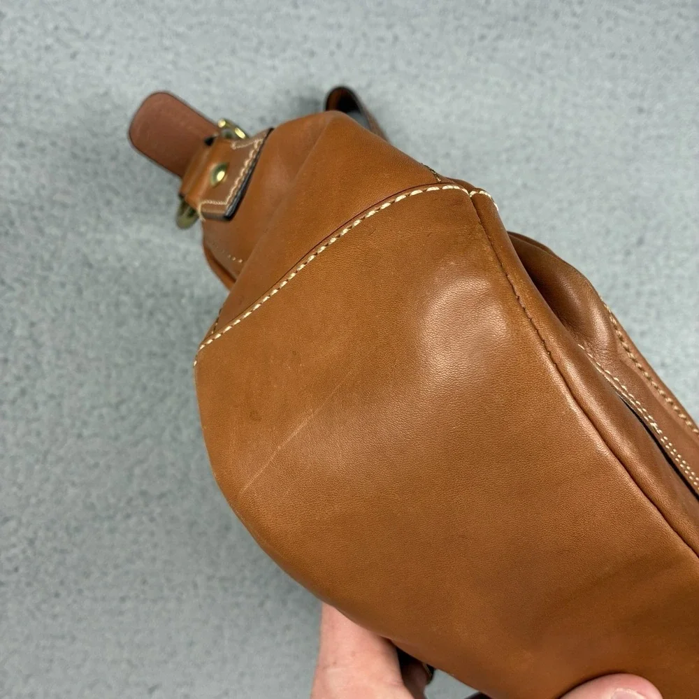 Coach Legacy Ali Brown Leather Shoulder Bag F12854 65th Anniversary Purse